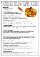 Vorschau - Stundenentwürfe - Kunststunden für die Grundschule im Herbst Gesamtpaket - Wachsendes Materialpaket - Seite 1
