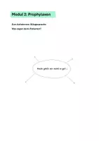 Vorschau - Stundenentwürfe - Prophylaxen - Deutsch für Pflegefachkräfte - Modul 2 - Deckblatt