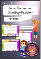 Vorschau - Stationenlernen - Materialpaket: Mathematik Kartei Sachrechnungen/ Sachaufgaben - Seite 1