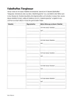 Vorschau - Arbeitsblätter - Fabelhaftes Glossar. Fabeln - Seite 1