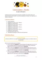 Aperçu - Apprentissages en autonomie - Cartes à pince - Puzzles - Ecole et Rentrée - Page 1