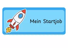 Vorschau - Präsentationen/Tafelbilder - Auffangszeit Startjob Tafelvisualisierungskarten - Deckblatt