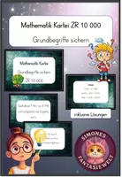 Vorschau - Fördermaterial/Inklusion - Kartei Mathematik: Zahlenraum 10 000 – Grundbegriffe üben - Deckblatt