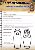 Vorschau - Arbeitsblätter - Ägypten - Mumifizierung - Klasse 5 - Seite 2