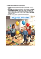 Vista previa - Unidades / Secuencias / Situaciones de Aprendizaje - Juegos con Globos - página 1