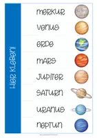 Vorschau - Anderer Materialtyp - Planeten Klipp-klapp-Hefte (2 Schwierigkeitsstuften in Farbe & s/w) - Seite 2