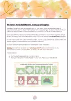 Vorschau - Arbeitsblätter - Herbstblätter aus Transparentpapier falten - Deckblatt