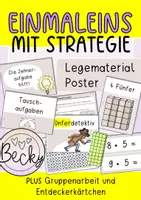 Vorschau - Arbeitsblätter - Sparpaket Einmaleins mit System (strategiebasiert) - Seite 1