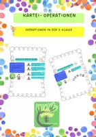 Vorschau - Spiele - Kartei zum Thema Operationen (3.Klasse) - Deckblatt