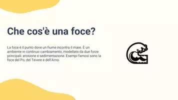 anteprima - Presentazioni / Lavagne - Analizzare i processi di sedimentazione ed erosione che danno forma alla foce - Pagina 2