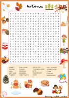 Vista previa - Juegos / Gamificación - AUTUMN MISCELLANEOUS (WORD SEARCH, CROSSWORDS & SPIN THE WHEEL) - página 2
