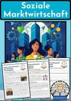 Vorschau - Arbeitsblätter - Soziale Marktwirtschaft: Eine historische Notwendigkeit? - Deckblatt