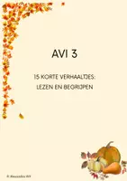 Voorbeeld - AVI 3 - Lezen en begrijpen - Voorblad