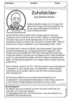 Vorschau - Arbeitsblätter - Künstler Gerhard Richter - Lesetext & Steckbrief - Seite 2