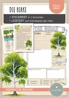 Vorschau - Arbeitsblätter - Heimische Bäume – 7 Steckbriefe & Infotexte (Kl. 2–4) - Seite 1
