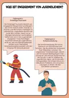 Vorschau - Stationenlernen - Stationsarbeit: soziales Engagement von Jugendlichen - Seite 1
