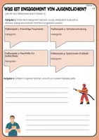 Vorschau - Stationenlernen - Stationsarbeit: soziales Engagement von Jugendlichen - Seite 3