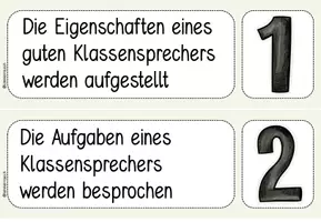 Vorschau - Präsentationen/Tafelbilder - Klassensprecherwahl - Ablauf einer Wahl - Seite 2