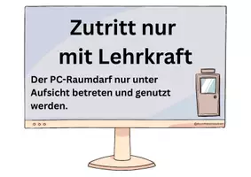 Vorschau - Poster - Regeln für den Computerraum - Seite 1