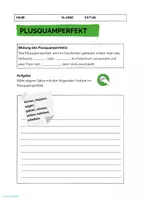 Vorschau - Arbeitsblätter - Zeitformen verstehen und anwenden - Seite 1