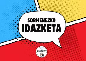 Vista previa - Hojas de trabajo - Sormenezko idazketa: komikiak - Portada