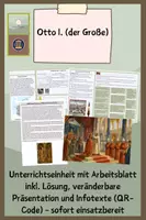 Vorschau - Stundenentwürfe - Otto I. (der Große) - Deckblatt