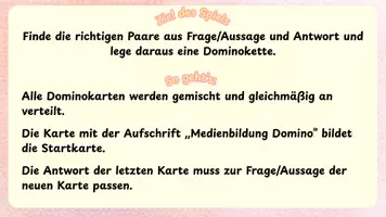 Vorschau - Spiele - Domino Medienbildung (Basiskurs) - Seite 1