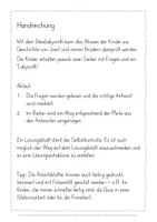 Vorschau - Arbeitsblätter - Josef und seine Brüder Labyrinth Bibel Religion Quiz Test - Seite 2
