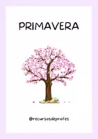 Vista previa - Hojas de trabajo - Proyecto Primavera - Portada