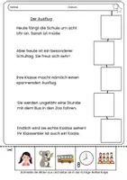 Vorschau - Arbeitsblätter - Lesewege Klasse 1 und 2 (4-fach differenziert mit Selbstkontrolle) - Seite 3