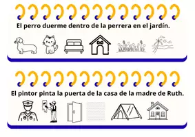 Vista previa - Manualidades / Dibujos para colorear - ¡Vamos a leer y pintar! - página 3
