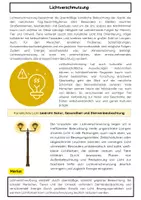 Vorschau - Arbeitsblätter - Lichtverschmutzung: Ursachen, Folgen und Maßnahmen - Seite 1