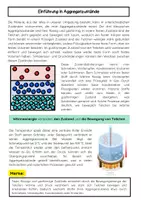 Vorschau - Arbeitsblätter - Aggregatzustände Bundle: Teilchenmodell, Zustandsänderungen & Temperatur - Seite 2