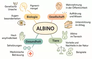 Vorschau - Arbeitsblätter - Arbeitsblätter zum Thema "Albino" + Lösung & MP3 + Mindmap + Infografik - Seite 2