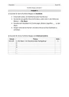Vorschau - Arbeitsblätter - Portfolio-Mappe: Die Alpen - Seite 3