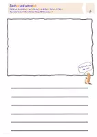 Vorschau - Arbeitsblätter - Frau Wirbelwind_Bergwelt_Kreativ_Silben - Seite 1