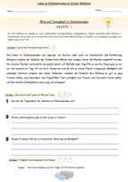 Vorschau - Stationenlernen - Gruppen- und Stationenarbeit Leben im Schützengraben im Ersten Weltkrieg - Deckblatt