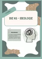 Vorschau - Stundenentwürfe - Die NS-Ideologie: Antisemitismus, Führerprinzip, Lebensraum (Gruppenpuzzle) - Deckblatt