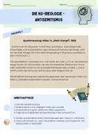 Vorschau - Stundenentwürfe - Die NS-Ideologie: Antisemitismus, Führerprinzip, Lebensraum (Gruppenpuzzle) - Seite 2