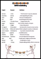 Vorschau - Arbeitsblätter - Materialsammlung- Halloween (Speaking, Writing, etc.) - Seite 2