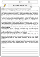 Vorschau - Arbeitsblätter - Alasdair MacIntyre Ethik und Philosophie Lesetext mit Richtig Falsch Multiple Choice und Fragen zum Text - Seite 1