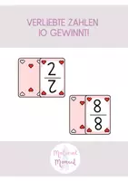 Vorschau - Spiele - Verliebte Zahlen Lernspiel - 10 Gewinnt! - Deckblatt