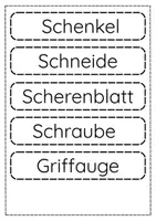 Vorschau - Arbeitsblätter - Scherenführerschein Sachunterricht Klasse 1 & 2 Feinmotorik - Seite 3
