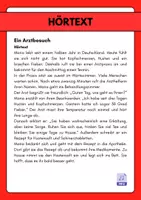 Vorschau - Arbeitsblätter - Hörverstehen DaZ: Ein Arztbesuch (mit MP3, Lösungen & Vokabelübersicht) - Seite 1