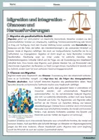 Vorschau - Arbeitsblätter - Migration und Integration - Chancen und Herausforderungen - Seite 1