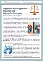 Vorschau - Arbeitsblätter - Migration und Integration - Chancen und Herausforderungen - Seite 2