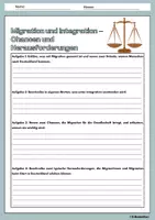 Vorschau - Arbeitsblätter - Migration und Integration - Chancen und Herausforderungen - Seite 3