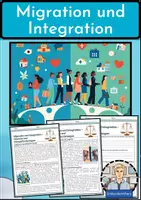 Vorschau - Arbeitsblätter - Migration und Integration - Chancen und Herausforderungen - Deckblatt