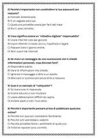 anteprima - Esercizi - Raccolta di materiali: Cittadinanza digitale e comportamento online - Pagina 2