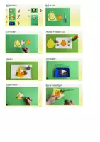 Vorschau - Mal- und Bastelvorlagen - Ostern_Küken aus Tonpapier mit Bügelperlenbeinen - Seite 3